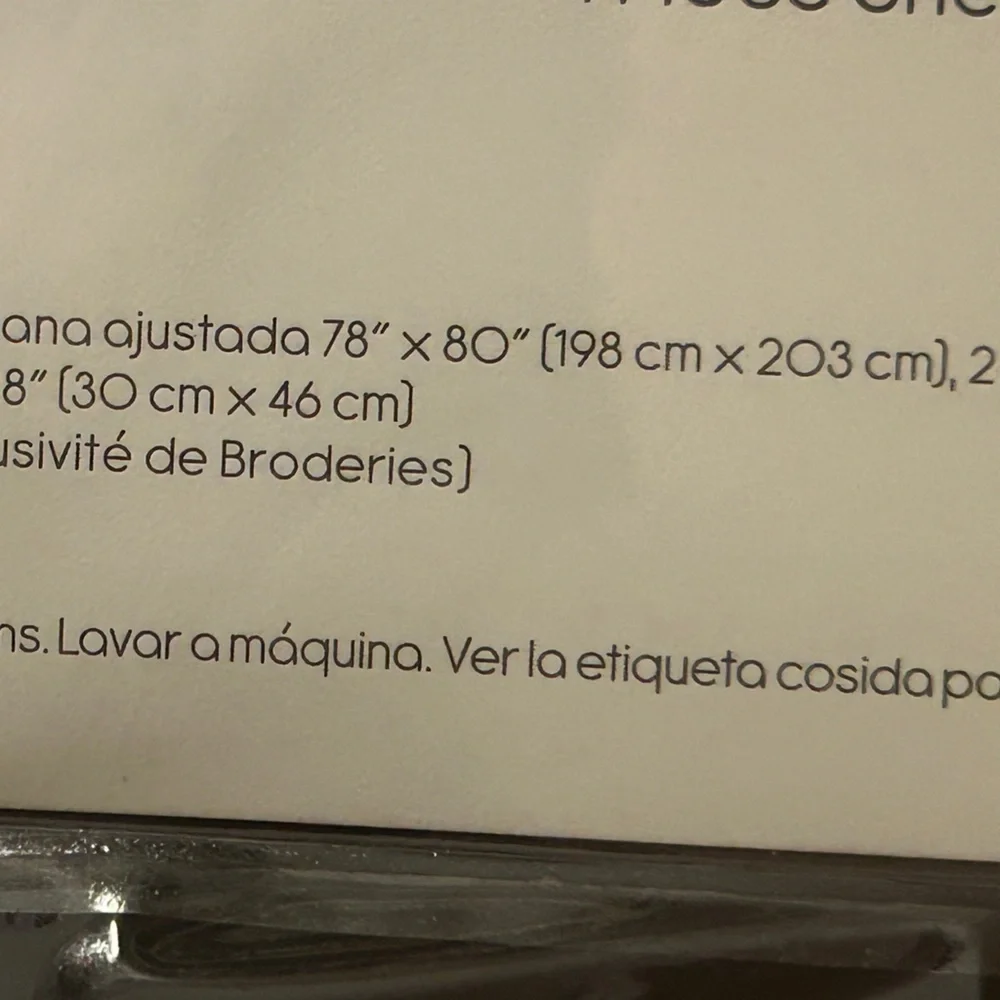 Shawna King Sheet Set Soothing Periwinkle Gray 4 Piece New (Out of Box NEW)